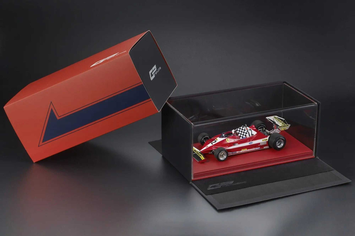 GP Replicas 1:18 Ferrari 312 T3 Gilles Villeneuve Collection - Racing Model Shop