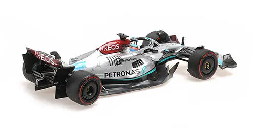 Minichamps 1/18 Mercedes Petronas F1 Team F1 W13 G. Russell 1st w Brazil 2022 - Racing Model Shop