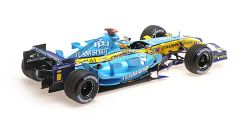 Minichamps 1/18 Renault F1 Team R26 – Fernando Alonso – Brazil GP 2006 – World Champion - Racing Model Shop