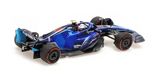 Minichamps 1/43 Williams Racing FW44 Nicholas Latifi Bahrain GP 2022 LE 552 Pcs - Racing Model Shop