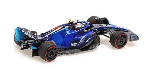 Minichamps 1/43 Williams Racing FW44 Nicholas Latifi Bahrain GP 2022 LE 552 Pcs - Racing Model Shop