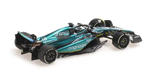 Minichamps 1/43 Aston Martin Aramco Cognizant F1 AMR23 Lance Stroll 2023 - Racing Model Shop