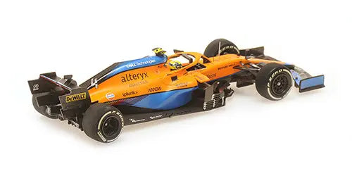 Minichamps 1/43 Mclaren F1 Team MCL35M Lando Norris Italian GP 2021 LE 672 Pcs - Racing Model Shop