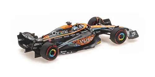 Minichamps 1/43 Mclaren F1 MCL36 Oscar Piastri Abu Dhabi Test 2022 L.E. 192 Pcs - Racing Model Shop