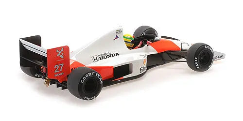 Minichamps 1/12 Mclaren Honda MP4/5B Ayrton Senna World Champion 1990 image 1