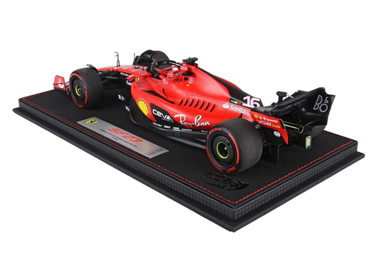 BBR 1/18 Ferrari SF-23 Bahrain GP 2023 C. Leclerc LE of 200 pieces - Racing Model Shop