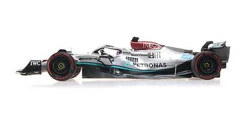 Minichamps 1/18 Mercedes Petronas F1 Team F1 W13 G. Russell 1st w Brazil 2022 - Racing Model Shop