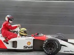 Minichamps 1/43 Mclaren Honda MP4/6 Ayrton Senna W/Jean Alesi Mexico GP 1991 image 0