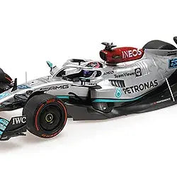 Minichamps 1/18 Mercedes Amg Petronas F1 W13 E G Russell Spain GP 2022 L.E. 630 Pcs - Racing Model Shop