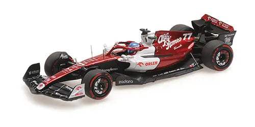 Minichamps 1/43 Alfa Romeo F1 Team Orlen C42 Valtteri Bottas Bahrain GP 2022 - Racing Model Shop