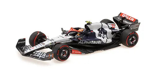 Minichamps 1/43 Scuderia Alphatauri AT04 Yuki Tsunoda 2023 - Racing Model Shop