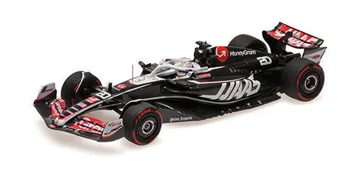Minichamps 1/43 Moneygram Haas F1 Team Vf-24 – Kevin Magnussen – 2024 - L.E. 492 Pcs. - Racing Model Shop