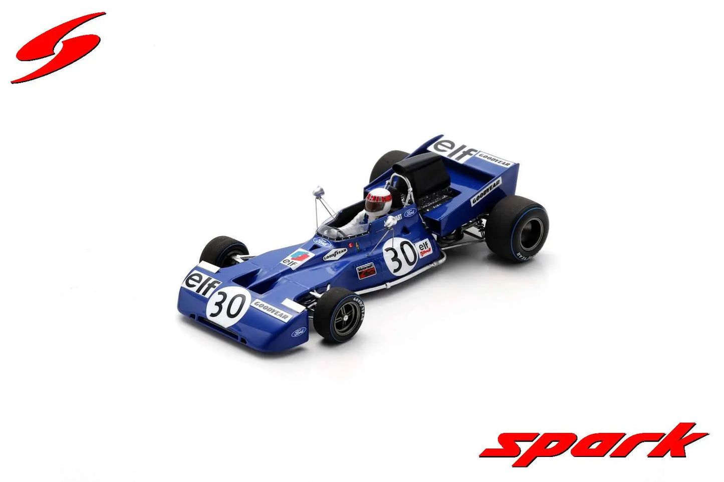 Sparkmodel 1/43 Tyrrell 003 #30 Italian GP 1971 Jackie Stewart image 0