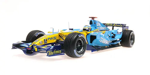 Minichamps 1/18 Renault F1 Team R26 – Fernando Alonso – Brazil GP 2006 – World Champion - Racing Model Shop