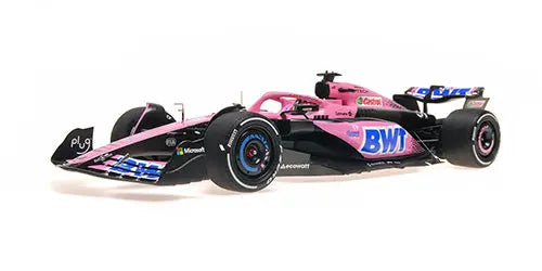 Minichamps 1/18 BWT Alpine F1 A523 Esteban Ocon 2023 PREORDER - Racing Model Shop