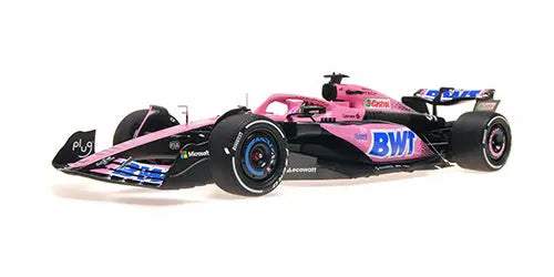 Minichamps 1/18 BWT Alpine F1 A523 Esteban Ocon 2023 PREORDER - Racing Model Shop