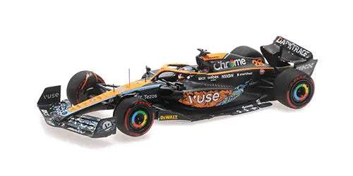 Minichamps 1/43 Mclaren F1 MCL36 Oscar Piastri Abu Dhabi Test 2022 L.E. 192 Pcs - Racing Model Shop