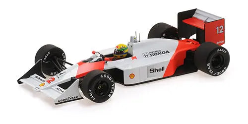 Minichamps 1/18 Mclaren Honda Mp4/4 Ayrton Senna World Champion 1988