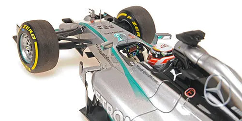 Minichamps 1/18 Mercedes AMG Petronas F1 Team W05 L Hamilton World Champion 2014 - Racing Model Shop