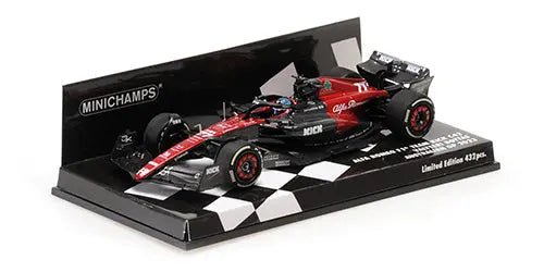 Minichamps 1/43 Alfa Romeo F1 team Stake C43 – Valtteri Bottas – 2023 - Racing Model Shop