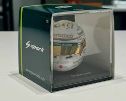 Spark model 1/5 Helmet Aston Martin Aramco Formula One Team - Fernado Alonso - Chinese GP 2025
