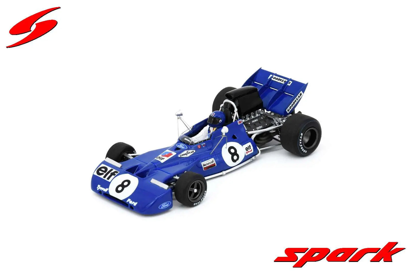 Sparkmodel 1/43 Tyrrell 004 #8 French GP 1972 Patrick Depailler image 0