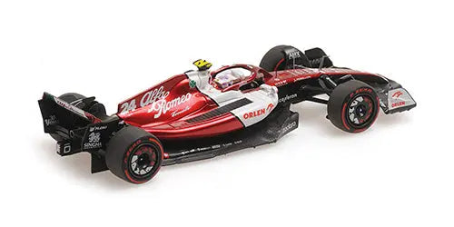 Minichamps 1/43 Alfa Romeo F1 Team Orlen C42 Guanyu Zhou Bahrain GP 2022 image 2