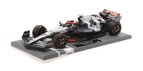 Minichamps 1/18 Scuderia Alphatauri AT04 – Yuki Tsunoda – 2023 - Racing Model Shop