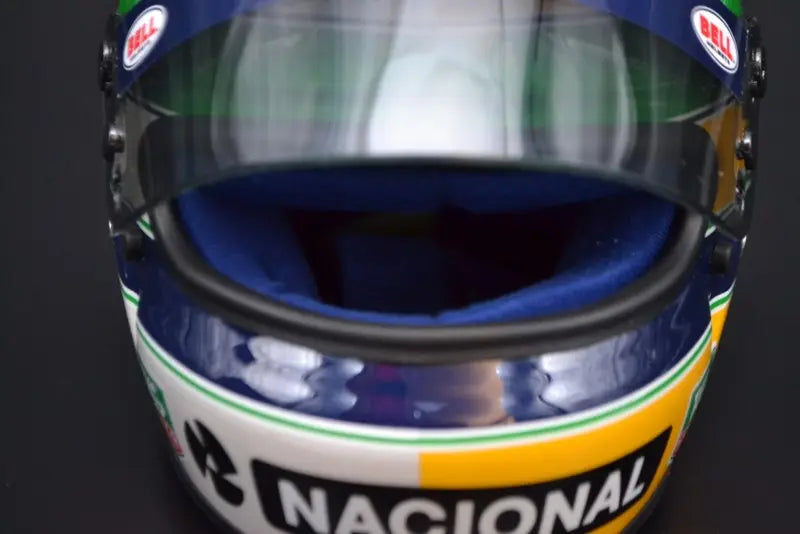 Ayrton Senna Imola Grand Prix "30 Years A Legacy Mini Helmet" 1994/2024 Season image 9