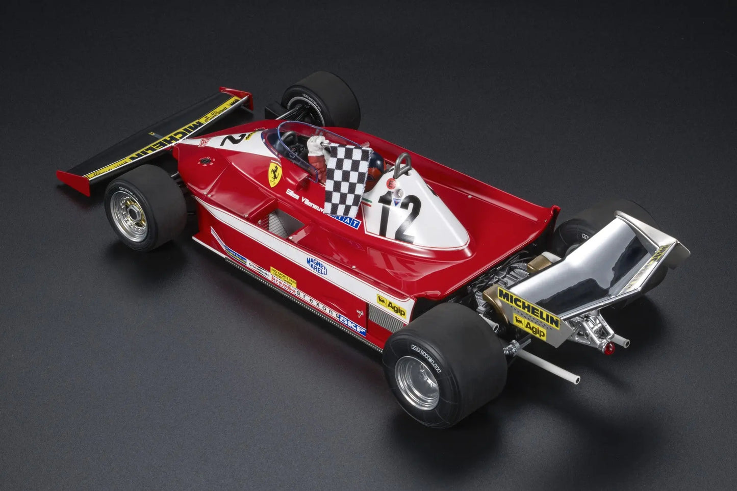 1:18 GP Replicas Ferrari 312 T3 G Villeneuve CDNGP 1978 image 2