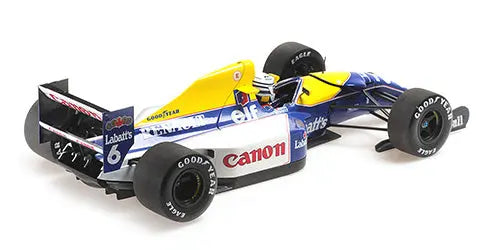 Minichamps 1/18 Williams Renault FW14B Ricardo Patrese 1992 image 1
