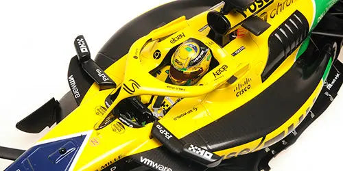 PRE-ORDER - Minichamps 1/12 Mclaren F1 MCL38 TEAM MCLAREN #81 2nd MONACO GP (SENNA 30th ANNIVERSARY) 2024 OSCAR PIASTRI - Racing Model Shop