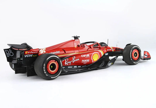 BBR 1/18 Ferrari SF24 Australian GP 2024 - Luxury packaging C. Leclerc 2nd position # BBR241816DIE PREORDER - Racing Model Shop