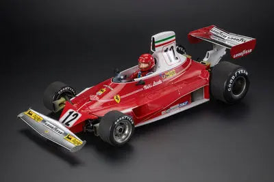1/12 Ferrari 312 T #12 Niki Lauda - Winner Belgian GP Zolder 1975 w/driver - Racing Model Shop