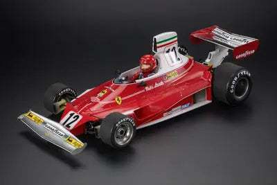 1/12 scale Ferrari 312T model of Niki Lauda's 1975 Belgian GP winning car at Zolder