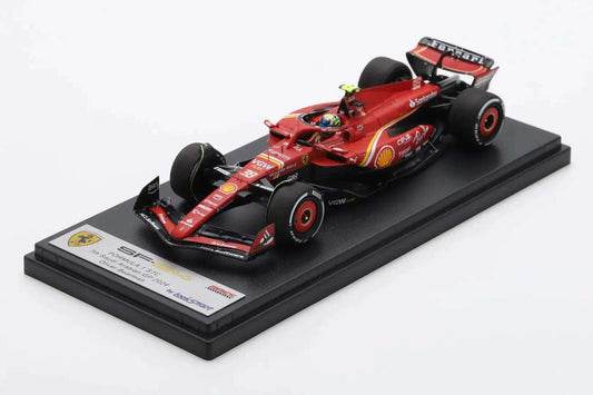 Looksmart 1/43 Scuderia Ferrari SF-24 Carlos Sainz 3rd place Bahrain GP - Racing Model Shop