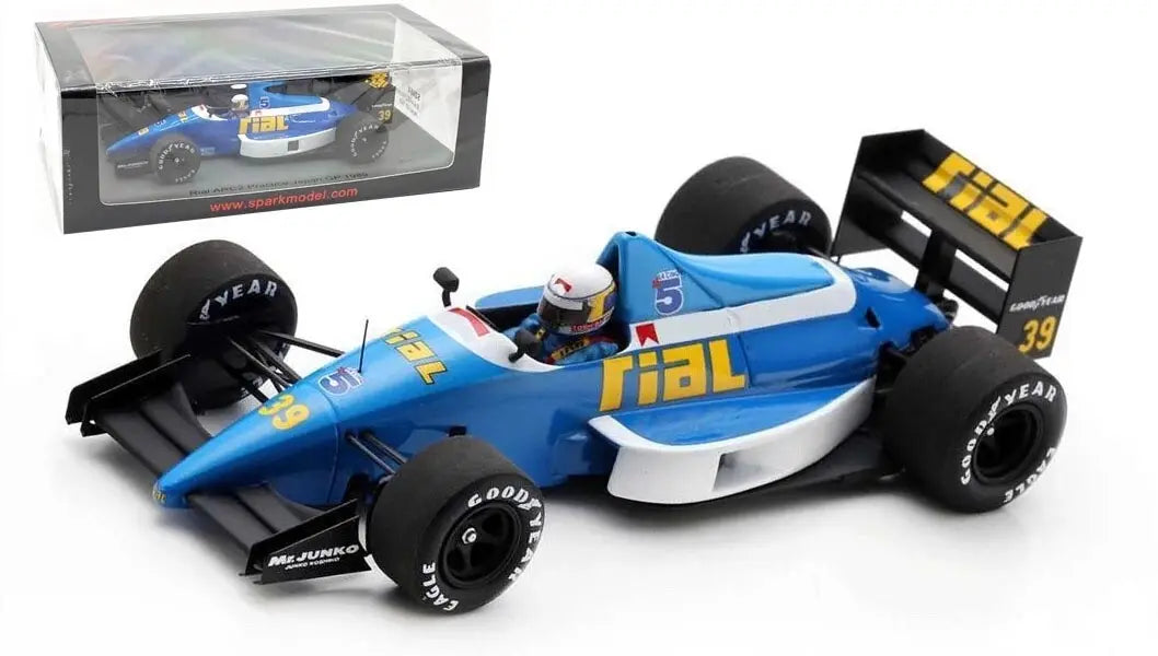 Spark 1/43 Rial ARC2 #39 Practice Japan GP 1989 Bertrand Gachot PREORDER - Racing Model Shop