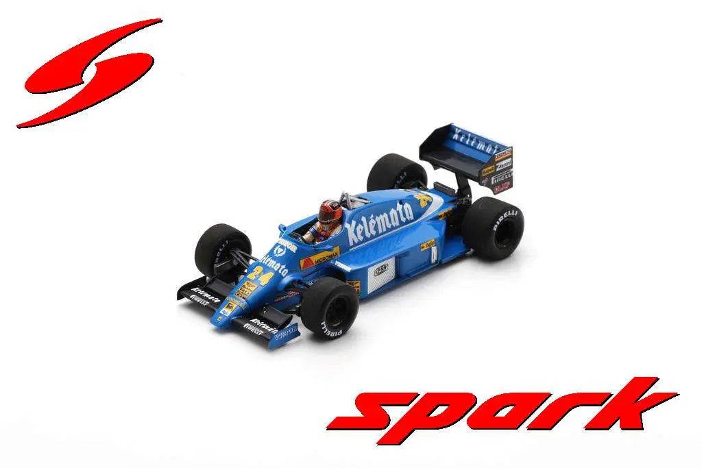 SparkModel 1/43 Osella Fa1g #24 British Gp 1985 Piercarlo Ghinzani - Racing Model Shop
