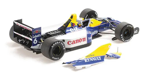 Minichamps 1/18 Williams Renault FW14B Ricardo Patrese 1992 image 2