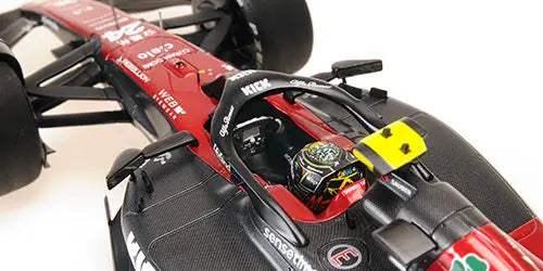 Minichamps 1/18 Alfa Romeo F1 Stake C43 – Guanyu Zhou – Australian GP 2023 - Racing Model Shop