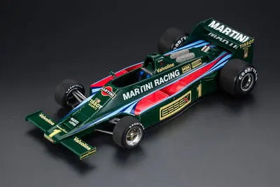 GP Replicas 1/18 Lotus 80 Martini Racing Test Monaco Gp 1979 Mario Andretti