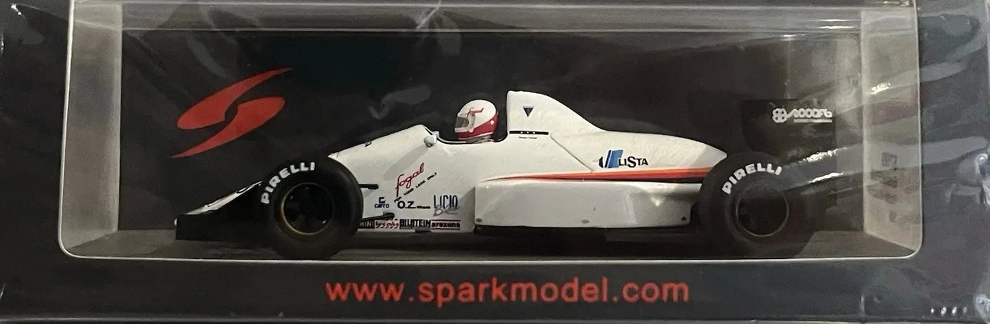 Spark 1/43 ER188B #33 Practice Monaco GP 1989 Gregor Foitek - Racing Model Shop
