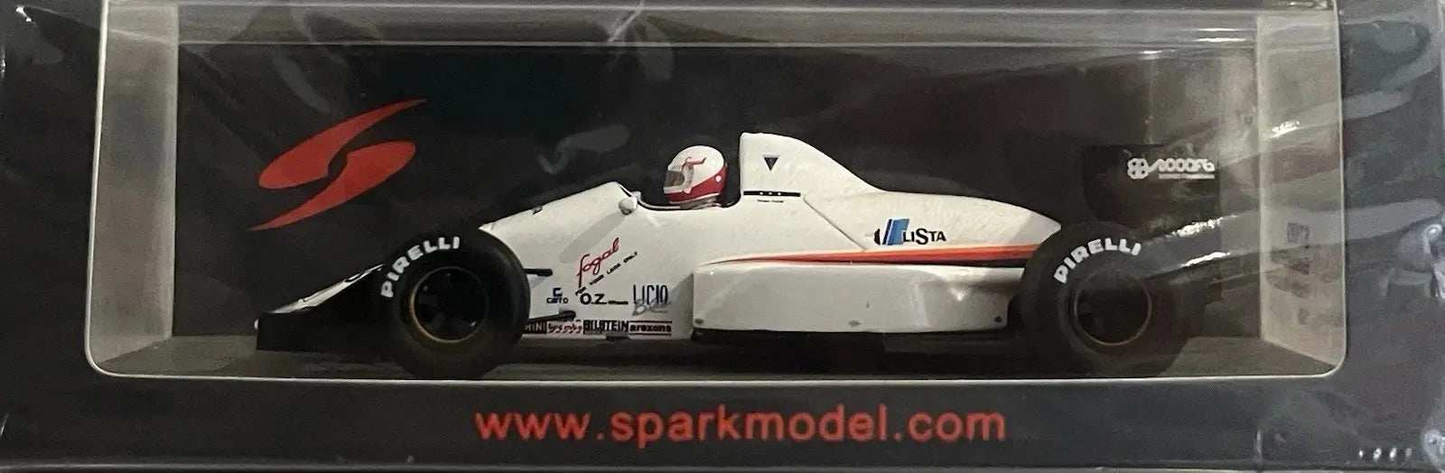 Spark 1/43 ER188B #33 Practice Monaco GP 1989 Gregor Foitek - Racing Model Shop