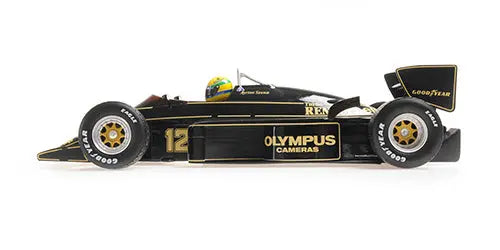 Minichamps 1/18 Lotus Renault 97T A Senna GP Portugal 1985 W/Rain Tyres image 1