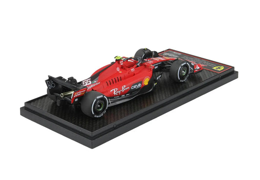 BBR Models 1/43 Ferrari SF-23 F1 #55 Sainz winner GP Singapore 2023 image 1