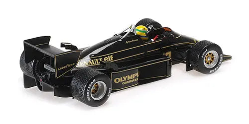 Minichamps 1/18 Lotus Renault 97T A Senna GP Portugal 1985 W/Rain Tyres image 2