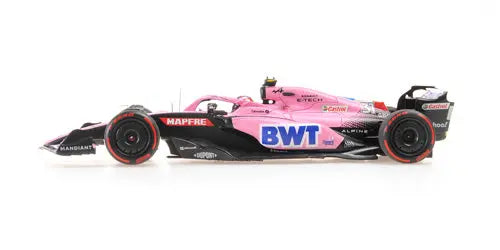 Minichamps 1/43 Bwt Alpine F1 Team A522 – Esteban Ocon – Bahrain GP 2022 image 1