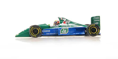 Minichamps 1/43 Jordan Ford 191 Mick Schumacher Demo Silverstone July 2021 image 2