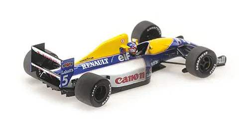 Minichamps 1/43 Williams Renault FW 14B Nigel Mansell World Champion 1992 Dirty Version - Racing Model Shop