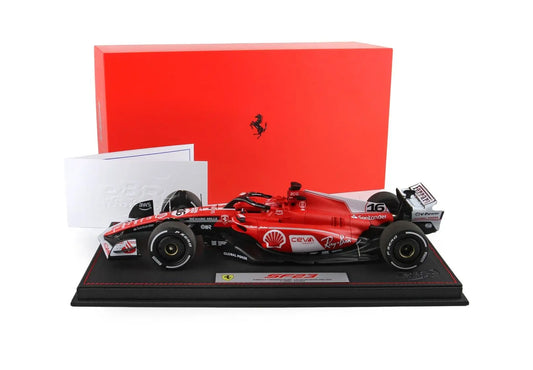 BBR 1/18 Ferrari SF-23 Las Vegas GP 2023 C.Leclerc - Racing Model Shop